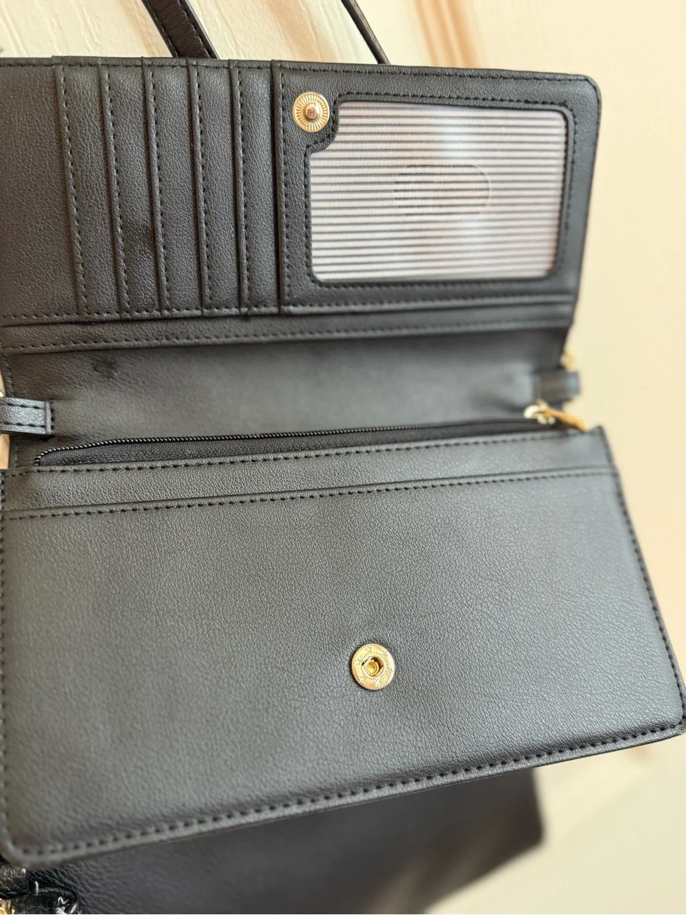 Women's Black Crossbody Bag set - Classic Everyday Style